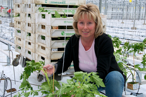 Produktionsleiterin Elfi Lausch