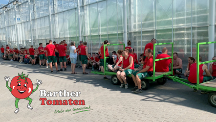 Hitzepause mit Eis für unsere Mitarbeiter/innen