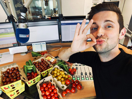 Unser frisches Gemüse auf Antenne MV